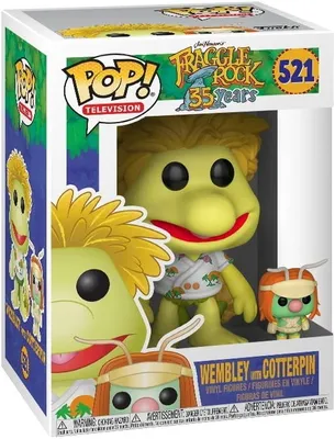 Produktbild von Fraggle Rock - Wembley with Cotterpin 521 - Funko Pop! - Vinyl Figur