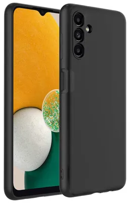 Produktbild von Für Samsung Galaxy A13 5G / A04S Silikon Case Schwarz Handy Tasche Etuis Hülle