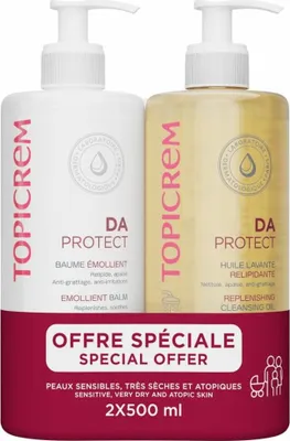 Produktbild von DA PROTECT EMOLLIENT BALM 500 ML + CLEANSING GEL 500 ML PACK 2 Stü ck