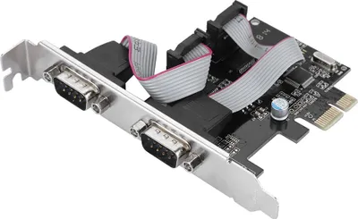 Zdjęcie produktu dla 2-portowy konwerter PCI-E na RS232 Karta rozszerzeń adaptera kontrolera PCI Express