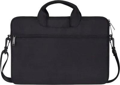 Produktbild von Mobigear Oxford Umhängetasche für Laptops, 13 - 14 Zoll, Farbe: Schwarz