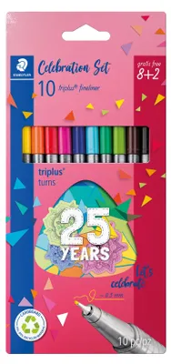 Produktbild von Staedtler triplus fineliner 334, 10 Stück(e)