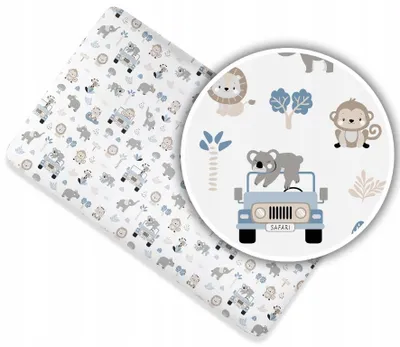 Produktbild von Spannbettlaken für Kinderbett 60x120 cm - 100% Baumwolle -