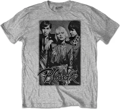 Image de Blondie Band Promo Grey M T-shirt