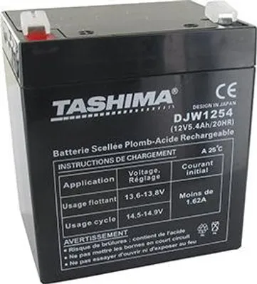 Image de Batterie Motoculture Tashima 12v, 5,4a Adaptable Pour Castelgarden, Flymo Et Sabo. L: 89, L: 69, H:104mm, + à Gauche 100% étanch
