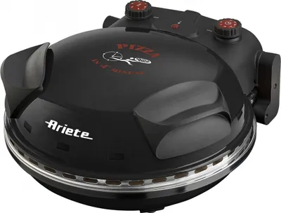 Obrázok produktu pre Ariete 0917/00, 1 pizza/pízz, Čierna, 32 cm, 400 °C, 1200 W, 32 cm