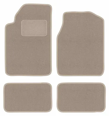 Imagen del producto de Alfombrillas de moqueta para Chrysler 300M 1998-2004 (sedán) – juego de 4 piezas, beige, a medida – Wielganizator LUX