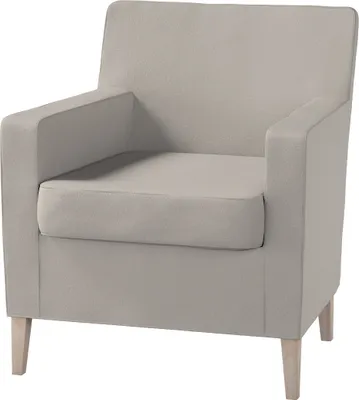 Produktbild von Dekoria Bezug für Karlstad Sessel (hoch), hellbeige, Sesselhusse, Karlstad Sessel (hoch)