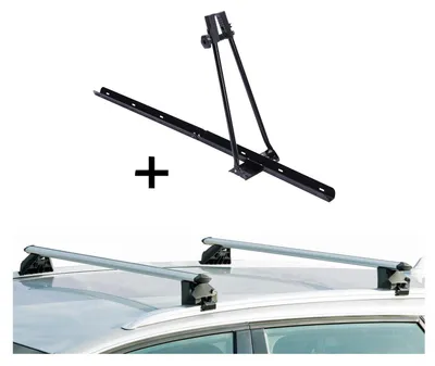 Produktbild von Fahrradträger ORION + Relingträger CRV120A kompatibel mit VW Cross Polo I 06-09