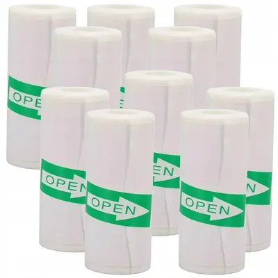 Produktbild von GALAXIA Selbstklebende Thermorollen für Drukuś Mini-Drucker 10er Pack