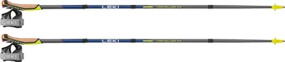 Produktbild von Leki Traveller FX.One Carbon Nordic Walking Stock (1 Paar) grau-blau 130