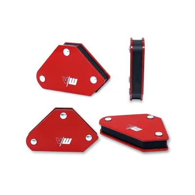 Obrázok produktu pre VECTOR WELDING Mini magnet na zváranie pod uhlom (4 ks) Uhlový magnet Zvárací magnet | VECTOR WELDING