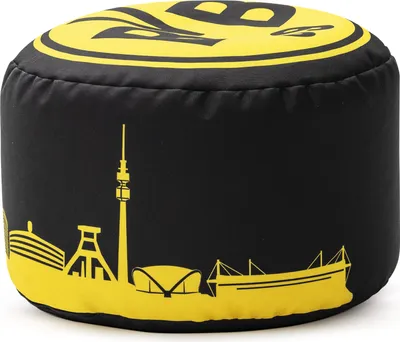 Produktbild von DotCom BVB Borussia Dortmund Lizenz Fussball Bundesliga Kinder Sitzsack Fanartikel