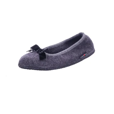 Obrázok produktu pre Haflinger dámske papuče baleríny s mašľou Fiocco 623322, veľkosť:39 EU, farba:Grey