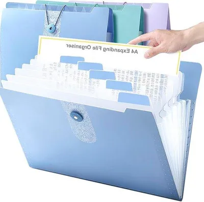 Zdjęcie produktu dla Segregator formatu A4, na 12 kart