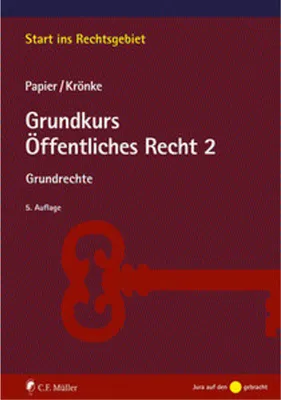 Produktbild von Grundkurs Öffentliches Recht 2