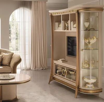 Image de Designer Salon TV Meuble annexe Meuble média Meuble TV Armoire de salon