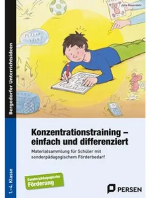 Produktbild von Konzentrationstraining - einfach und differenziert
