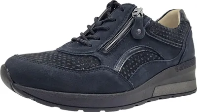 Produktbild von Waldläufer Komfort Schnürschuhe Damen 31383734353339 Blau 37 EU