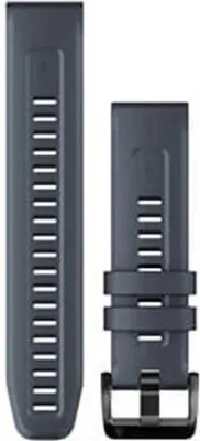 Produktbild von Garmin 010-13111-05 QuickFit™ Silikonband 22 mm Granitblau