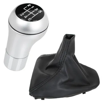 Produktbild von Schaltknauf 6-Gang + Schaltmanschette Rahmen für BMW 3er E90 E91 E92 2005-2012