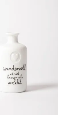 Produktbild von Mini Flaschenvase Wundervoll