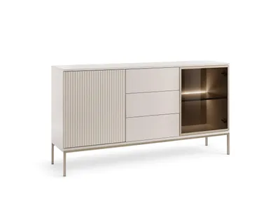 Produktbild von Kommode SEGRO mit 3 Schubladen Kaschmir – 153,4 × 63,2 × 39 cm