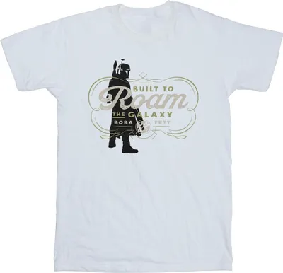 Produktbild von Star Wars - "The Book Of Boba Fett Built To Roam" T-Shirt für Herren BI44862 (XXL) (Weiß)