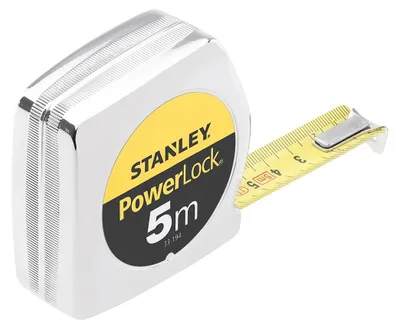 Image de Mètre ruban 5mx25mm 'Powerlock Classic ABS' - STANLEY - 1-33-195