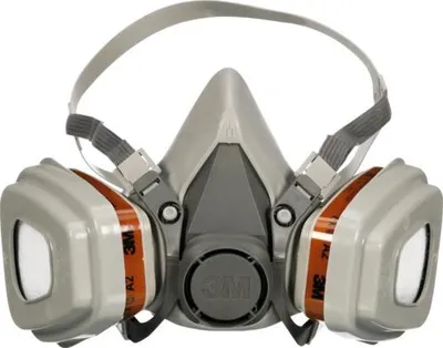 Produktbild von Mehrwegmasken-Set für Farbspritzarbeiten 3M™ 6002PRO, Schutzstufe A2P3