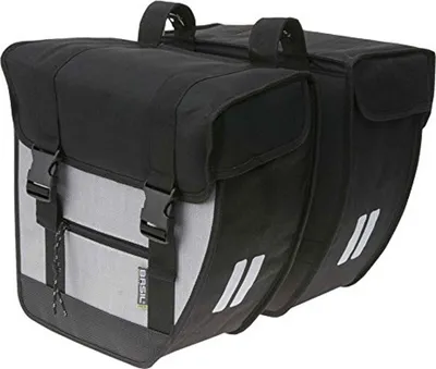 Produktbild von BASIL Doppelpacktasche "Tour / Tour XL" Volumen + Maße Tour: 26 l (2x 13 l), 2x 32 x 12 x 32 cm Volumen + Maße Tour XL: