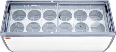 Produktbild von 567 L Gewerbliche Eisvitrine Gelato-Tauchkühlschrank
