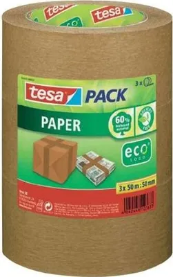 Imagen del producto de TESA 55337, color marrón, embalaje, papel, 3%, 50 metros, 50 mm
