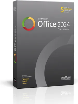 Immagine prodotto di SoftMaker Office Pro WIN/MAC 5dispositivi