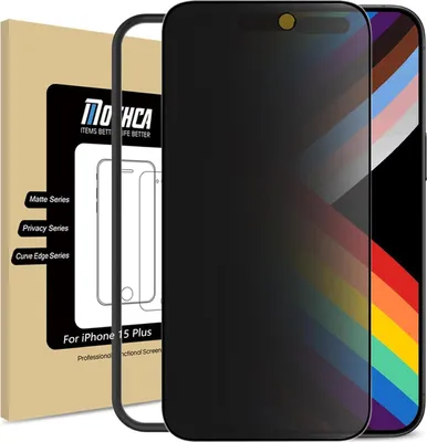 Obrázok produktu pre Matný displej na ochranu súkromia iPhone 15 Plus/16 Plus 9H 6,7 palca
