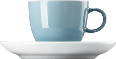 Produktbild von Thomas Sunny Day Soft Blue Espresso/Mokkatasse 2tlg