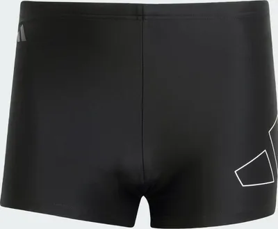 Produktbild von ADIDAS - big bars boxer - Badehose Taille Männer - Schwarz und weiß