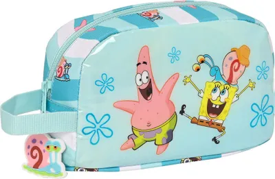 Obrázek produktu pro Termo box na oběd Spongebob Stay Positive Blue White (21,5 x 12 x 6,5 cm)