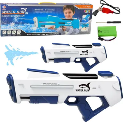 Imagen del producto de Pistola de agua eléctrica con un depósito de 1000 ml, 61 cm