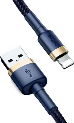 Zdjęcie produktu dla Baseus Cafule Kabel USB-A / Lightning 2.4A QC 3.0 1m