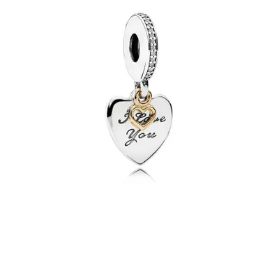 Immagine prodotto di Pandora, charm con ciondolo "Ti amo per sempre", modello 792042CZ