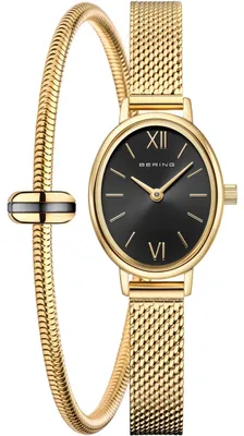 Produktbild von Bering Damenuhr Classic 11020-332-GWP im Set mit Armband
