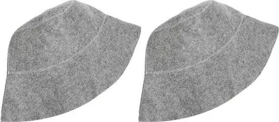 Produktbild von Famanu Saunahaube Atmungsaktiv Wasserabsorbierend - Grau