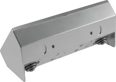 Produktbild von 3-fach Steckdosenblock, silber
