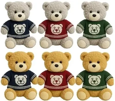Image de Ours en pull, 26 cm, assortiment de couleurs