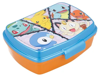Pokémon Brotdose 1333 ml, BPA-frei, robust, für Schule