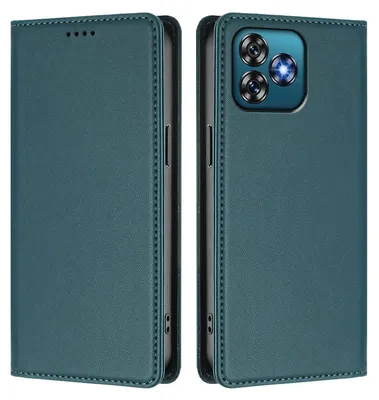 Immagine prodotto di Custodia in pelle per Oukitel C53, custodia a libro magnetica in Finto cuoio con supporto, verde