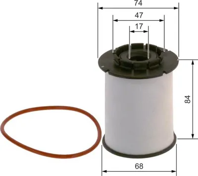 Obrázek produktu pro Palivový filtr BOSCH F 026 402 356
