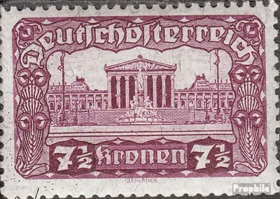 Produktbild von Briefmarken Österreich 1919 Mi 289B gezähnt 11,5 gestempelt Freimarken