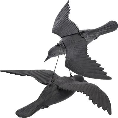 Image de KADAX Effaroucheur "Vike", Corbeau volant, Répulsif oiseaux, ,Effaroucheur oiseaux, Répulsif pigeons, 56 cm